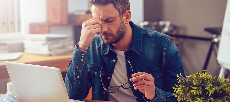 causes d’une dépression au travail